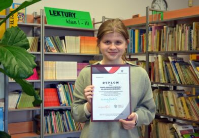 Sukces literacki ósmoklasistki Nadii Andrzejewskiej